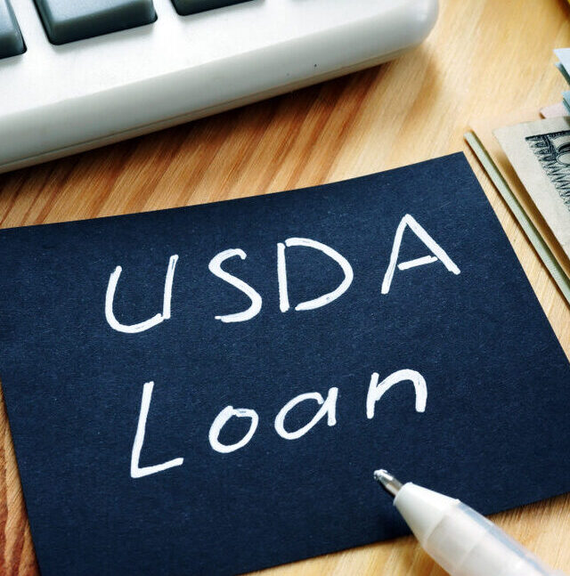 Conceptual,Hand,Written,Text,Showing,Usda,Loan