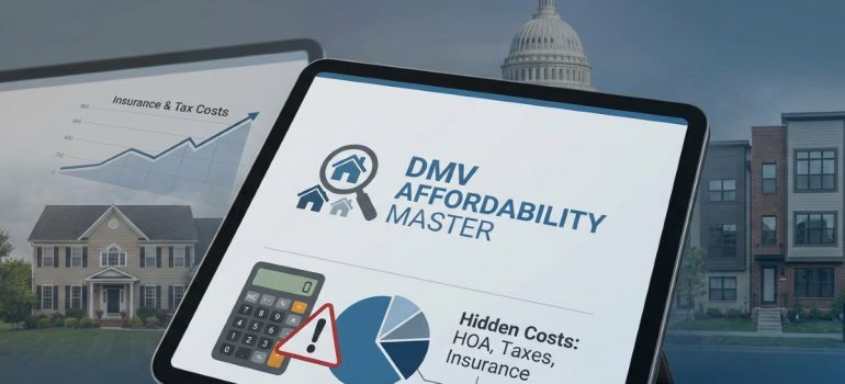 Rising Insurance, Property Taxes & HOA Costs in the DMV: The Hidden Affordability Math Savvy Borrowers Must Master