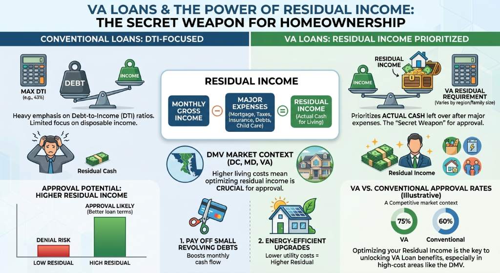 Residual Income Optimization and Local DMV Incentives